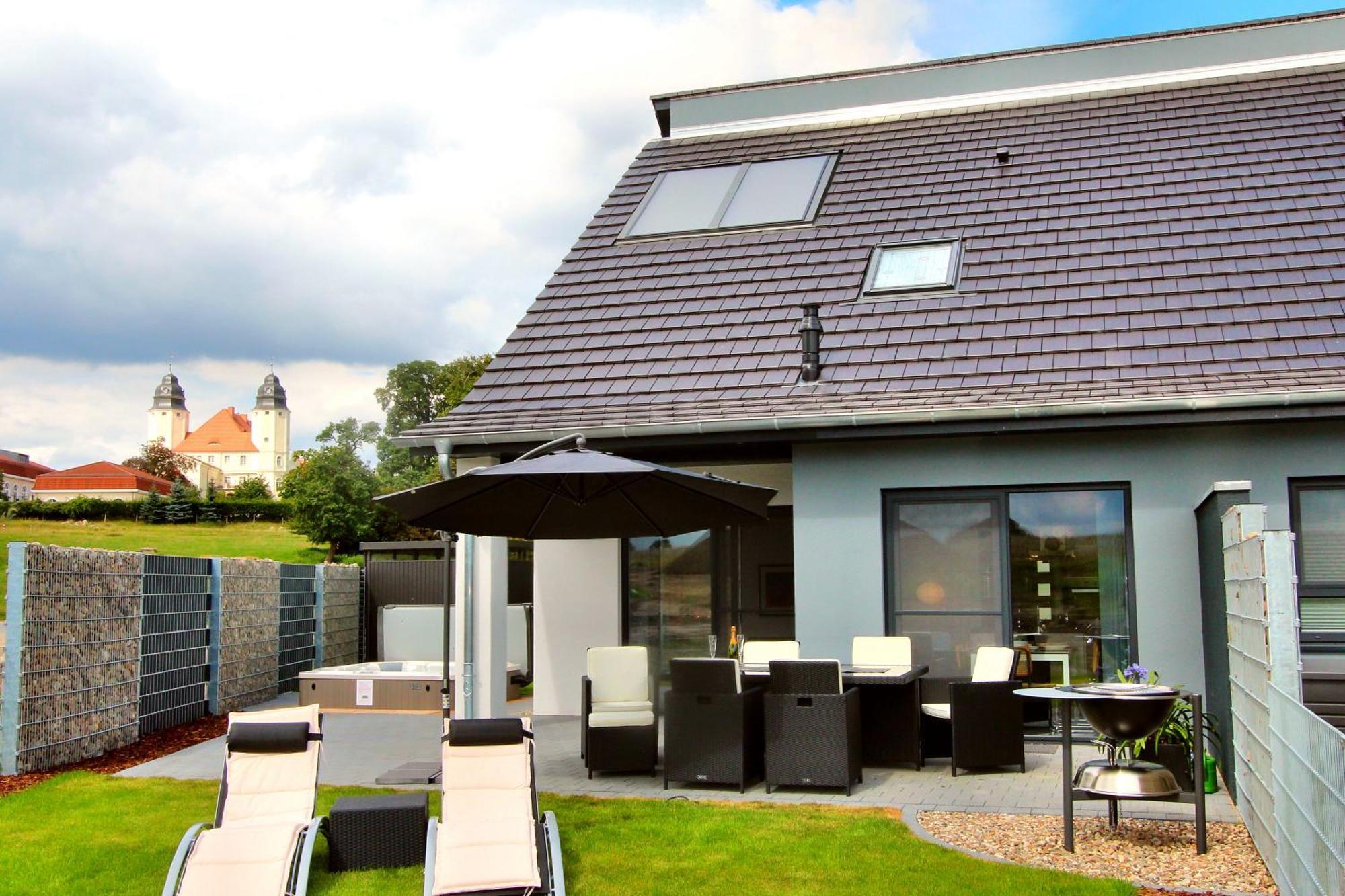 Ferien_Haus Arkadien Göhren-Lebbin Buitenkant foto